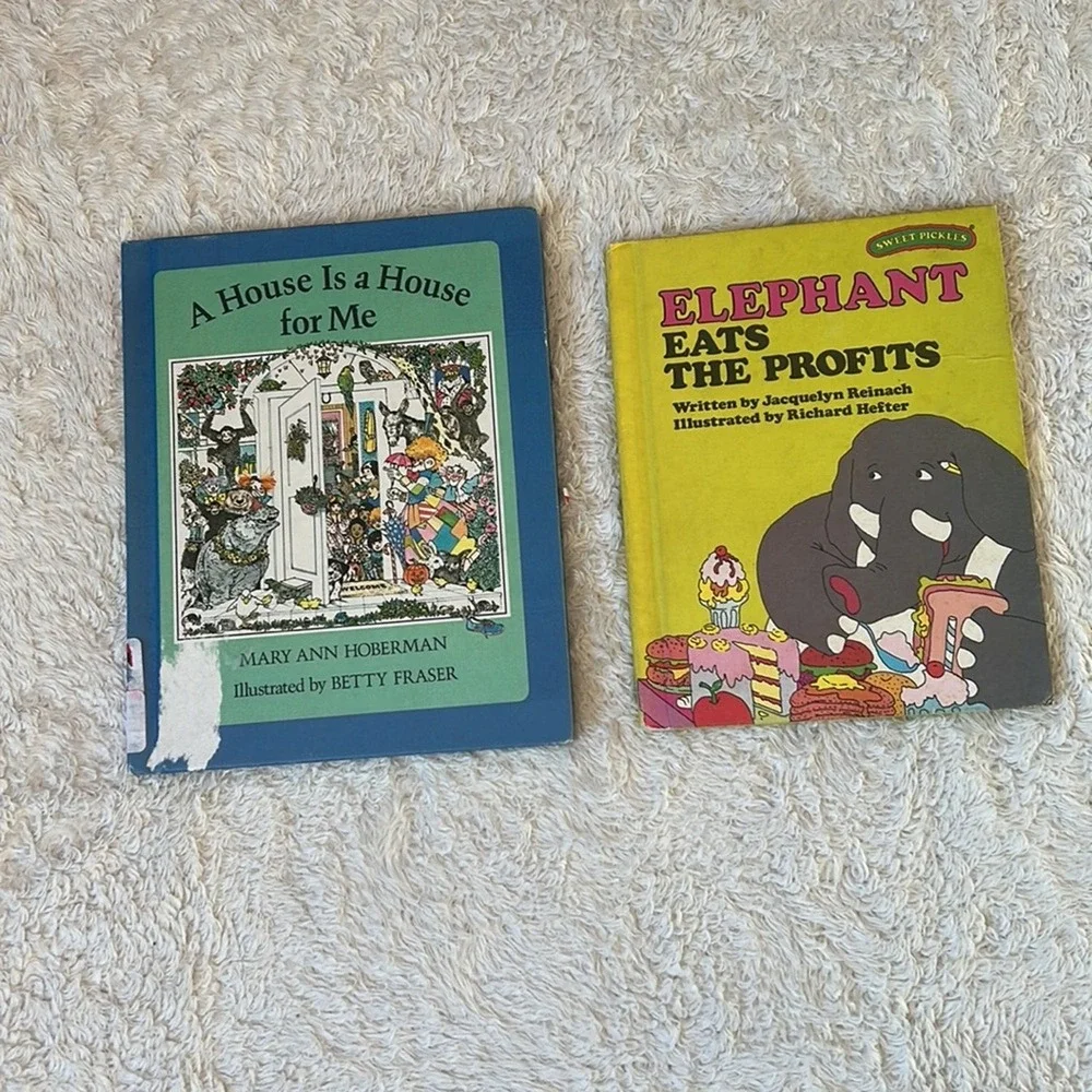 Book Bundle - Lot of 9 Vintage 60s 70s 80s Children's picture books